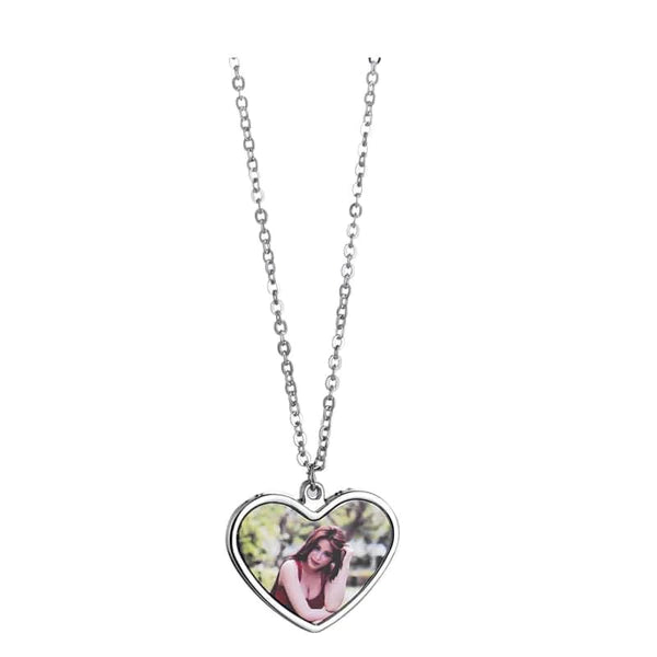 Heart-shaped Necklace and Bracelet Set