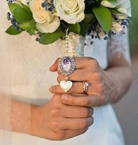 Graduation Cap Wedding Bouquet Photo Charms
