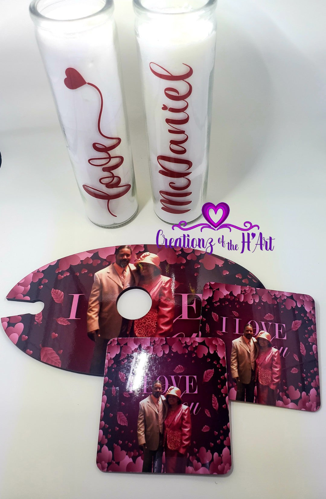 Wine Caddy & Coaster Set