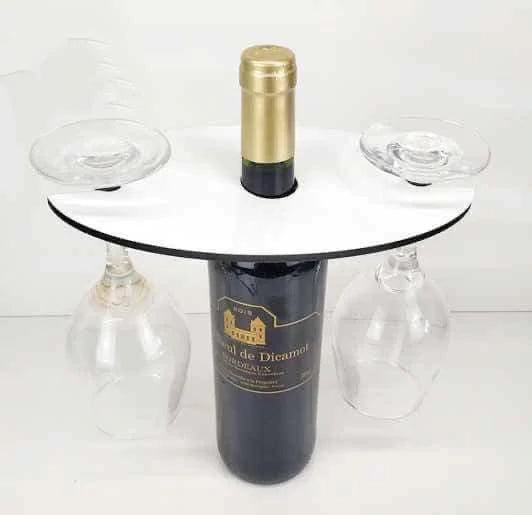 Wine Caddy & Coaster Set